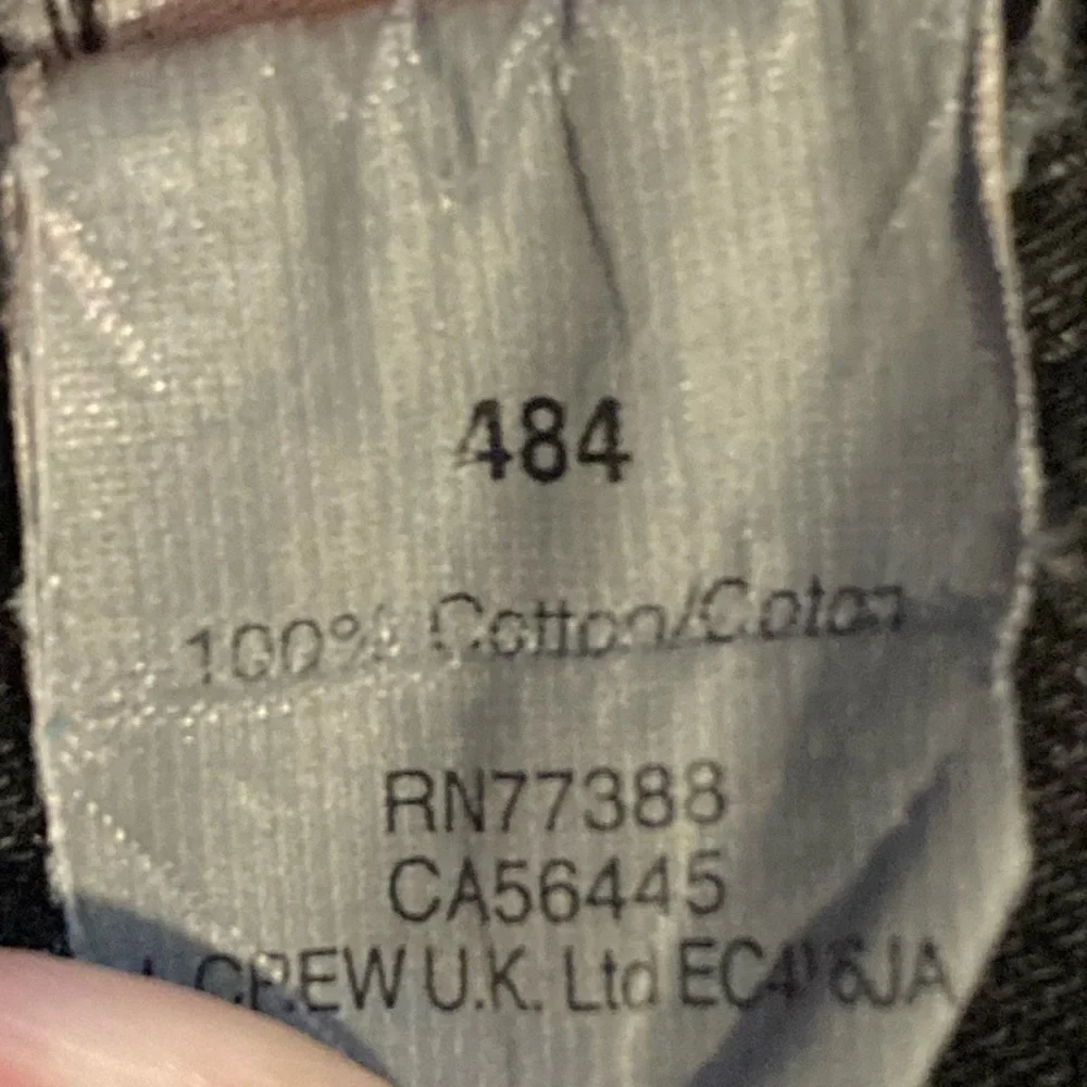 J. Crew 484 Men’s‎ Size 33/32 Black Jeans